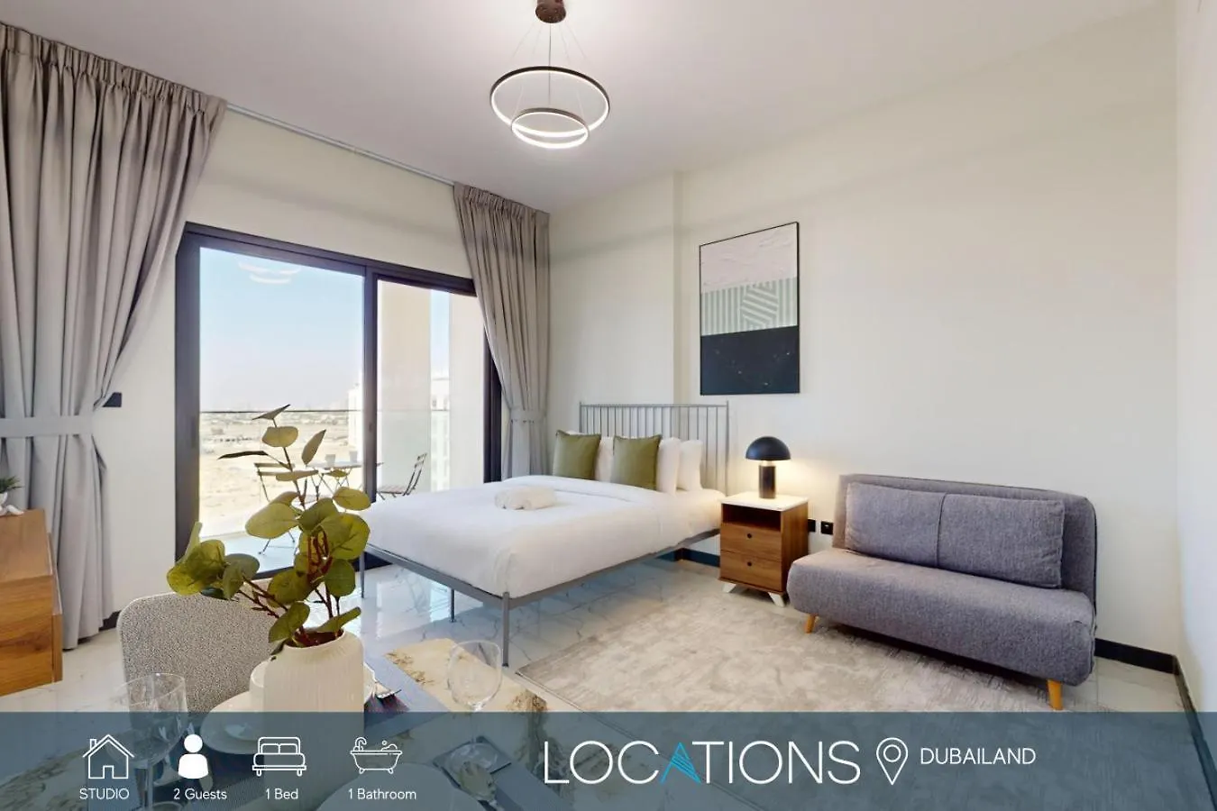 Rukan - Chic Studio In Dubailand